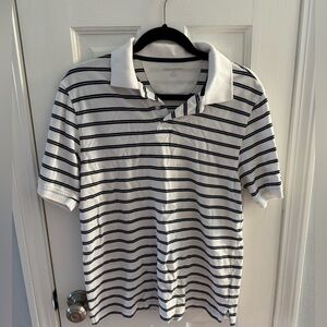 Men’s striped polo